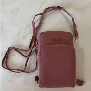 Forever Young Mauve Crossbody Bag